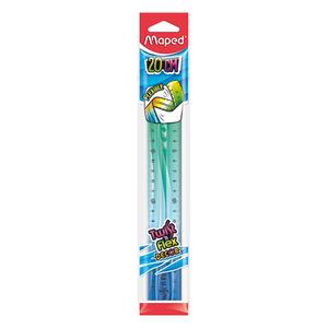 REGLA MAPED TWIST N´ FLEX DECORADA x 20cm. EP