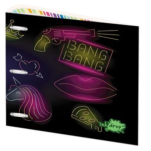 CARPETA 3/40 CARTONE NEON