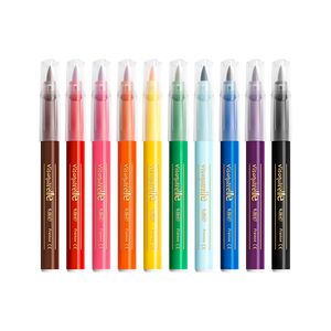 MARCADOR BIC BRUSH PUNTA PINCEL x 10 SURT.