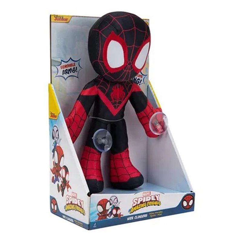 PELUCHE SPIDEY POSABLE CON VENTOSAS 25cm. - Tomy