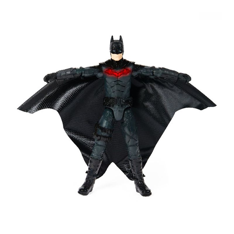 MUÑECO BATMAN MOVIE WINGSUIT CON LUZ Y SONIDO 30cm. - Tomy