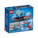 BLOQUE LEGO CITY AVIÓN ACROBÁTICO 59pzas - Tomy