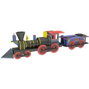 LIBRO MANOLITO COLECCIÓN MAQUETA 3D CONSTRUYE UNA LOCOMOTORA