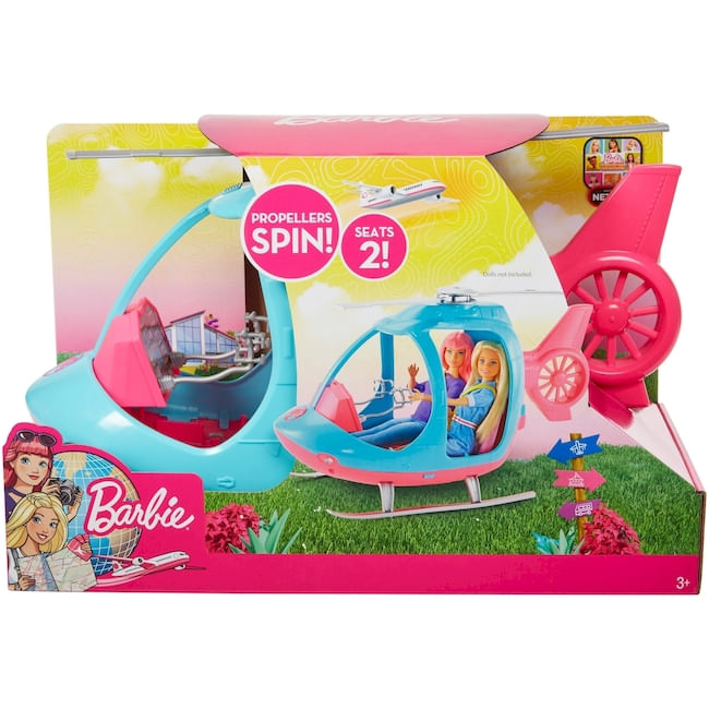 HELICÓPTERO BARBIE DREAMHOUSE ADVENTURE Tomy