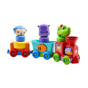 JUEGO DIDACTICO FISHER PRICE TREN DE ANIMALES SAFARI