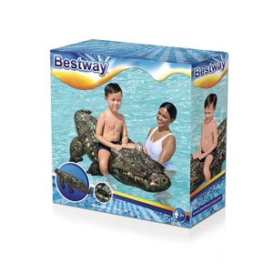 FLOTADOR INFLABLE BESTWAY YACARE 193 X 94 CM.