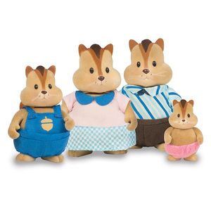 MUÑECO LIL WOODZEEZ FAMILIA DE ARDILLAS
