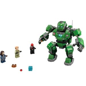 BLOQUE LEGO SUPER HEROES CAPITANA CARTER Y EL MECA DE HYDRA 343 PZAS.