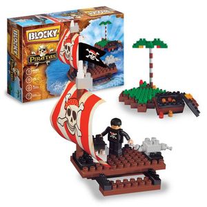 BLOQUE BLOCKY PIRATA 78 PIEZAS