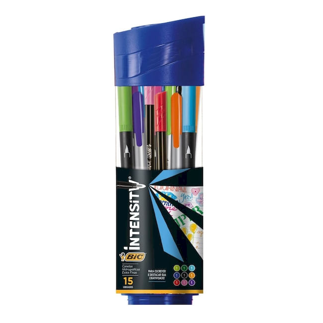 KIT MARCADORES BIC INTENSITY LIBERA TU LADO CREATIVO x34 - Tomy