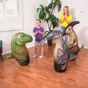 PUCHING BALL INFLABLE BESTWAY DINOSAURIO SURTIDO 100 CM.