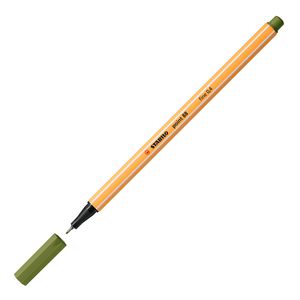 MICROFIBRA STABILO POINT 88 VERDE MUSGO 35