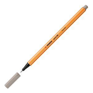MICROFIBRA STABILO POINT 88 GRIS CALIDO 93