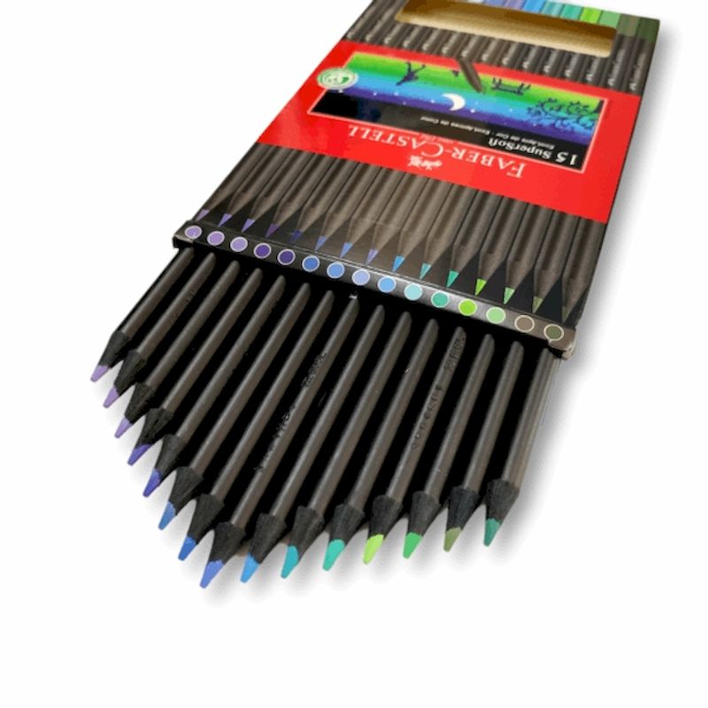 Lápices De Colores Faber-castell Supersoft X 100