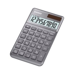 CALCULADORA CASIO ESCRITORIO GRIS METAL NS-10SC-GY