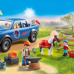 PLAY SET PLAYMOBIL HERRADOR DE PINI FARM 51 PZAS
