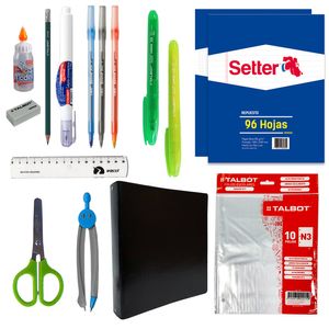 KIT SECUNDARIA EC. 16 PIEZAS
