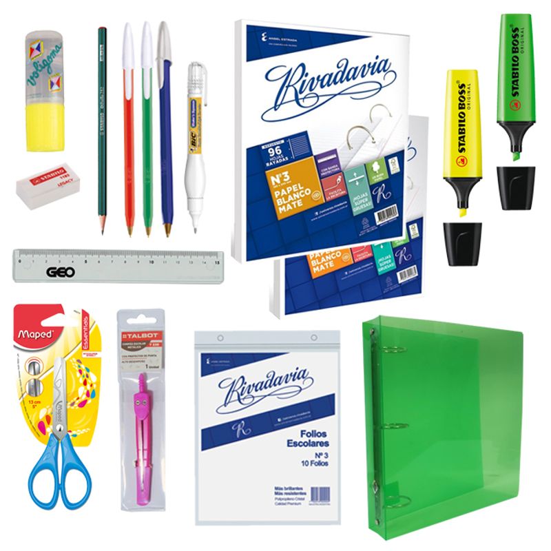 Kit Escolar Primaria