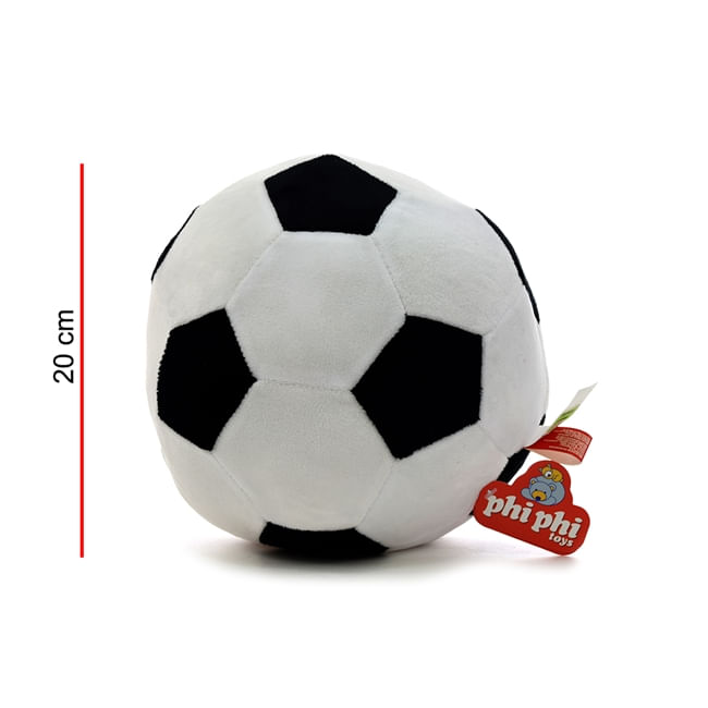 Pelota De Fútbol De Peluche De 25 Cm – Juguete Suave Y Esponjoso Para Niños, Regalo Ideal Para Fans Del Fútbol, Diseño Realista Y Material De Felpa De Alta Calidad