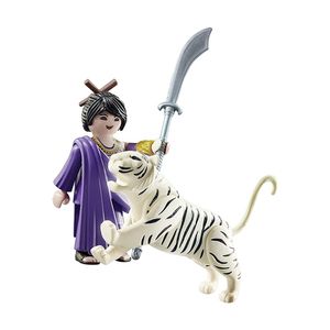 MUÑECO PLAYMOBIL LUCHADORA ASIATICA SPECIAL PLUS 6 PZAS