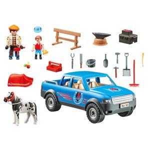 PLAY SET PLAYMOBIL HERRADOR DE PINI FARM 51 PZAS