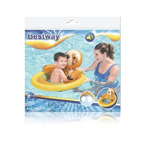 ASIENTO INFLABLE BESTWAY CON SONIDO DE ANIMALES 81x56cm