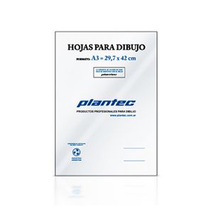 PAPEL PLANTEC A3 29,7x42 106 GRS. 1 UNIDAD.