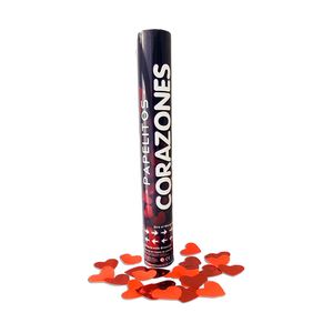 LANZA PAPELITOS MULTICOLOR CORAZONES METALIZADOS