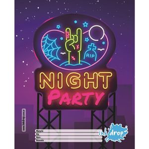 CARATULA ESCOLAR NEON x 6