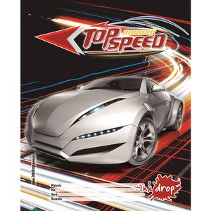 CARATULA ESCOLAR CARS x 6