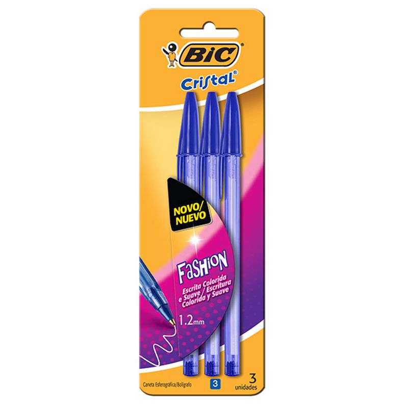 Boligrafo Bic Cristal Soft 1.2 Negr