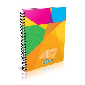 CUADERNO LAPRIDA AB7 C/ESPIRAL 21,7 x 100 RAY.