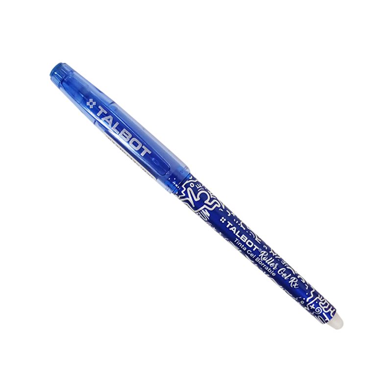 Blister 1 Boligrafos Borrable Tinta Gel 0.7 mm Azul Kathay