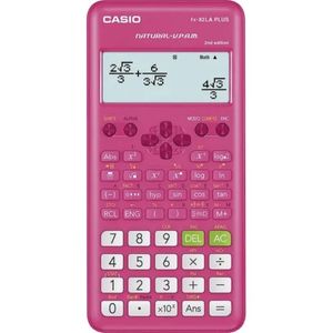 CALCULADORA CASIO CIENTIFICA ROSA FX-82LAPLUS-PK-2