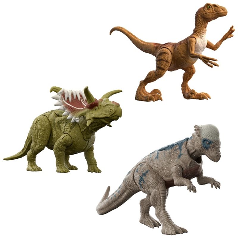 Colección de dinosaurios de jurassic 2024 world