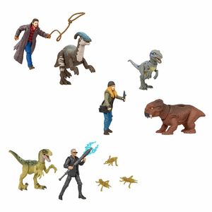 DINOSAURIO JURASSIC WORLD DINO + PERSONAJES SURTIDOS