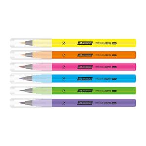 MARCADORES EZCO BRUSH PINCEL x 6 NEON