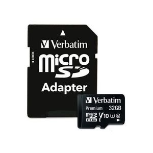 TARJETA MEMORIA VERBATIM MICRO SDHC 32GB CON ADAPTADOR