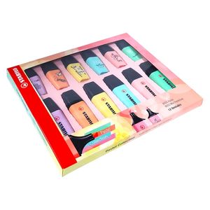 RESALTADOR STABILO BOSS PASTEL COLLECTION ESTUCHE x12u