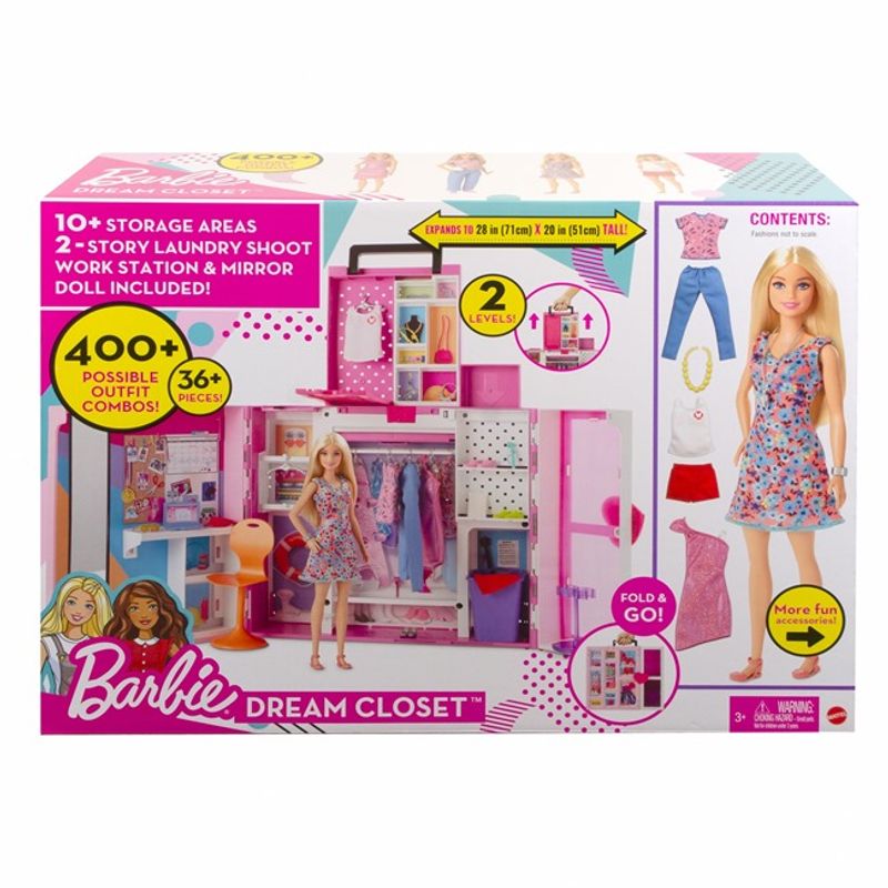 Tenderete Ropa y Juguetes para bebe - ✓Producto: Closet para Barbie  ✓Estado: Usado 9/10 uso normal ✓Precio: $38.000🛒 ✓Pago: Ahorro a la mano  Bancolombia ✓Confirmación soporte de pago 🧾 ✓Envíos nacionales 🚚