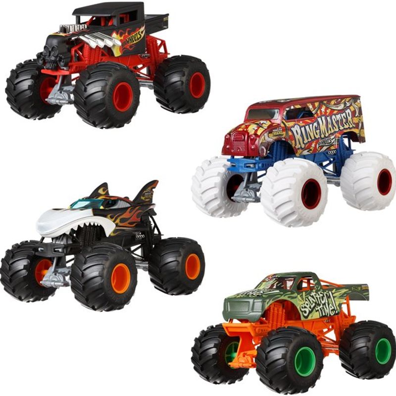 Coches hot discount wheels monster truck