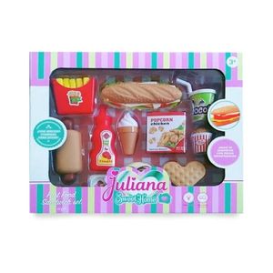 SET DE COMIDA JULIANA FAST FOOD SANDWICH