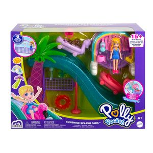 PLAYSET POLLY POCKET PARQUE ACUATICO DE DEPORTES