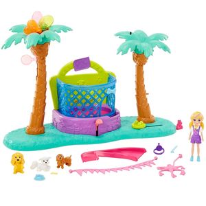 PLAYSET POLLY POCKET PARQUE TEMATICO DE MASCOTAS