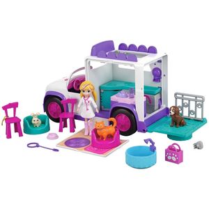 PLAYSET POLLY POCKET HOSPITAL MOVIL DE ANIMALITOS