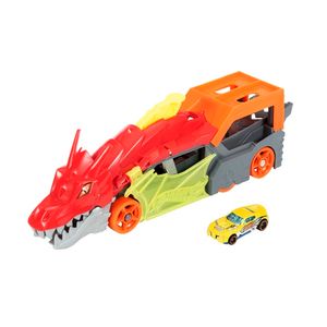 CAMION HOT WHEELS REMOLQUE DRAGON