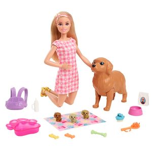 MUÑECA BARBIE CACHORROS RECIEN NACIDOS