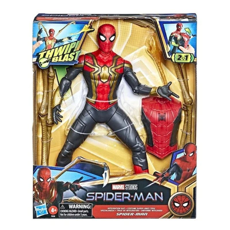 MUÑECO SPIDERMAN TRAJE DE INTEGRACION 30 CM. - Tomy