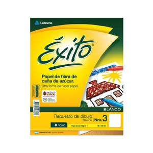 REPUESTO EXITO DIBUJO N 3 BLANCO x 8