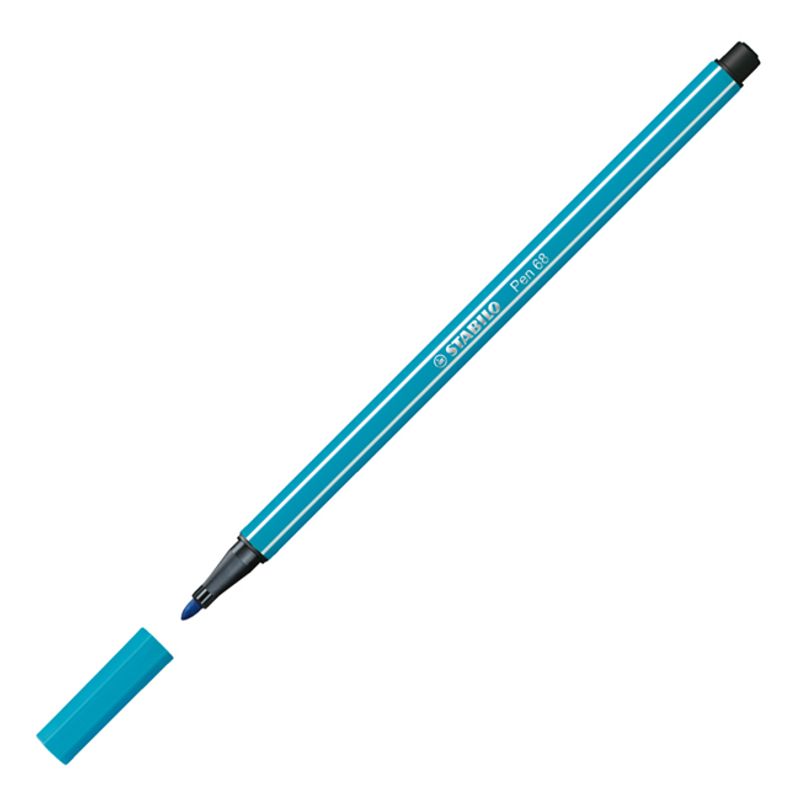 MARCADOR STABILO PEN 68 BRUSH ESTUCHE x 15 LATA - Tomy